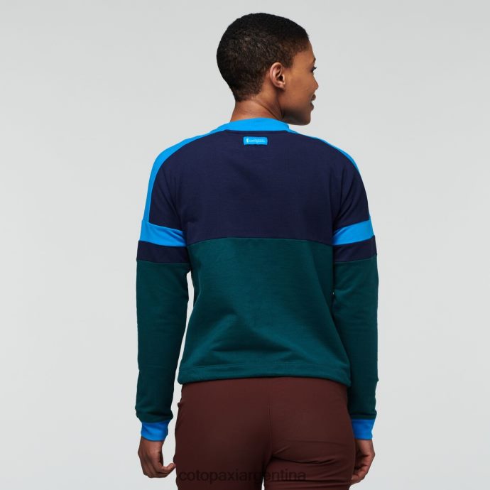 ropa Cotopaxi sudadera bandera marítimo/océano profundo mujer J66PTF56