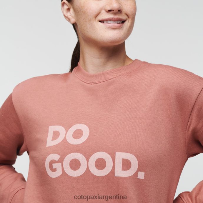 ropa Cotopaxi sudadera con capucha do good crew de barro mujer J66PTF64