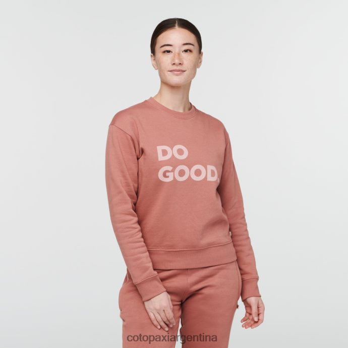 ropa Cotopaxi sudadera con capucha do good crew de barro mujer J66PTF64